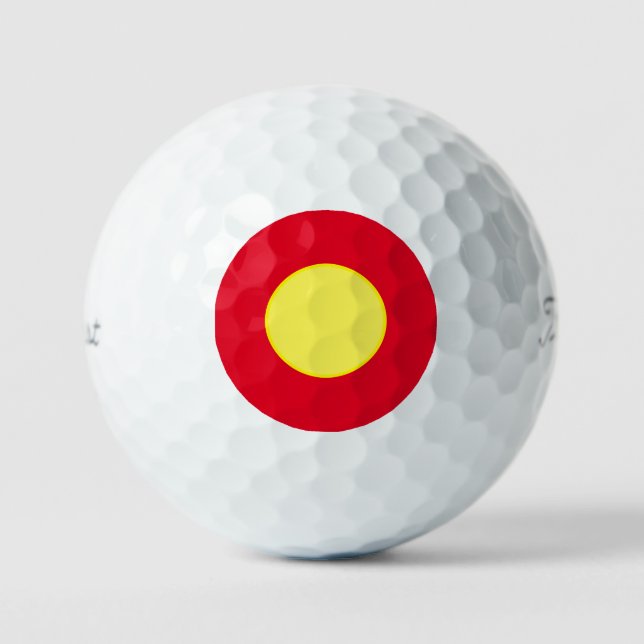 Balles De Golf 3 Pack Easy Find Golf Balls (Recto)