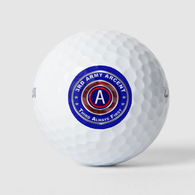 Balles De Golf 3e armée ARCENT (Devant)