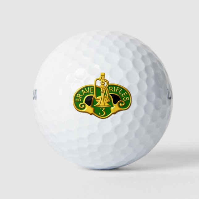 Balles De Golf 3e régiment de cavalerie blindée (Devant)