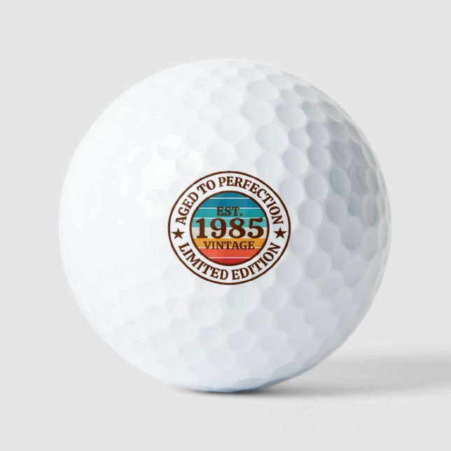 Balles De Golf 40e anniversaire (Recto)