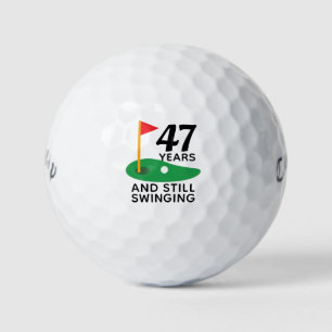 Balles De Golf 47 ans et toujours en train de tourner drôle 47e a
