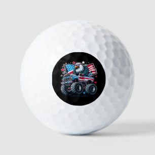 Balles De Golf 4 juillet Drapeau américain patriotique aigle USA