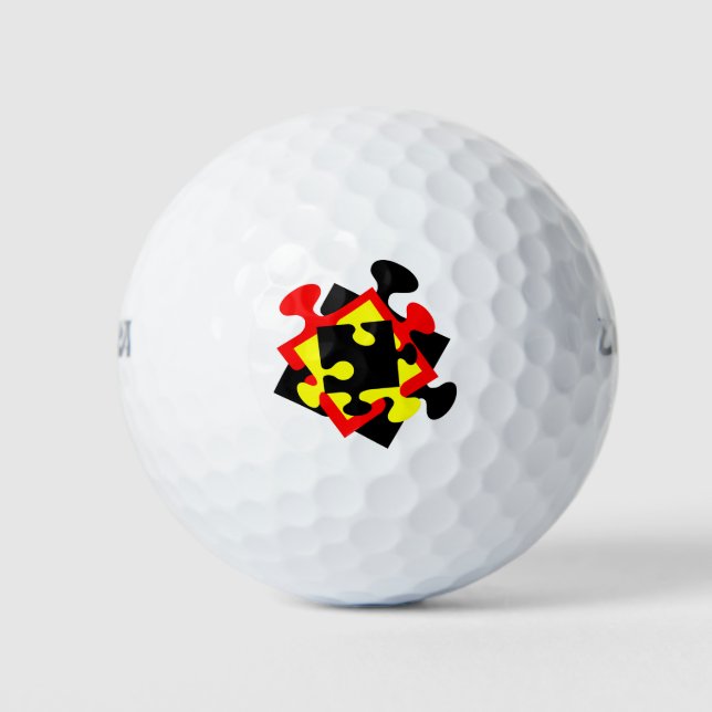 Balles De Golf 4 Pièces de scie (Devant)
