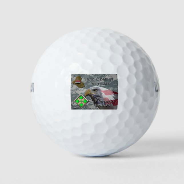 Balles De Golf 4e division d'infanterie  (Devant)