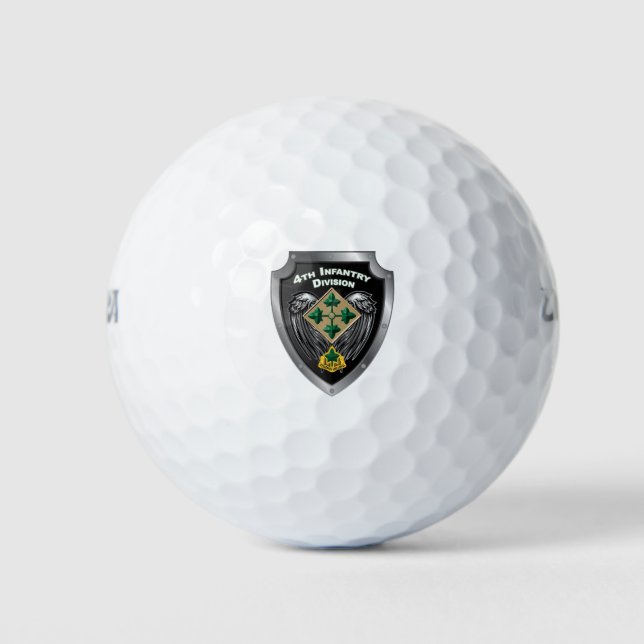 Balles De Golf 4e division d'infanterie  (Devant)