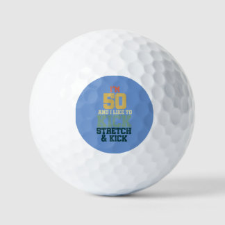 Balles De Golf 50 e cadeau d'anniversaire pour les hommes et les