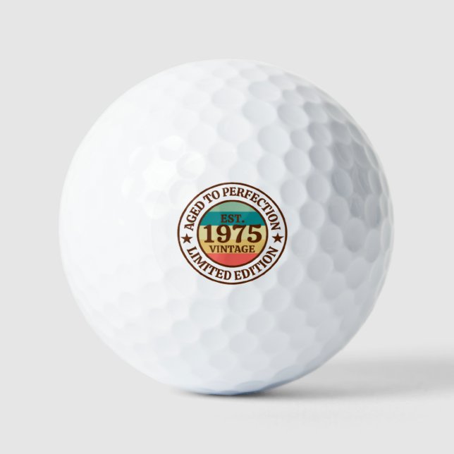 Balles De Golf 50e anniversaire (Recto)