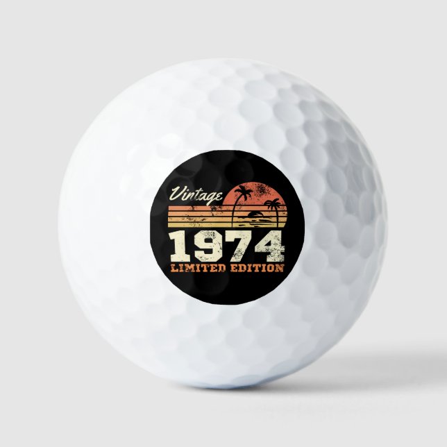 Balles De Golf 52e anniversaire (Recto)
