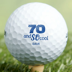 Balles De Golf 70e anniversaire papa cadeau - Awesome SO Cool ble