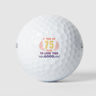 Balles De Golf 75e Birthday