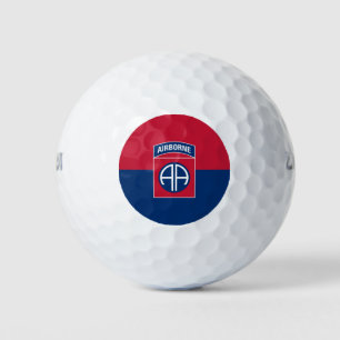Balles De Golf 82e division aérienne Flag Military Vétéran