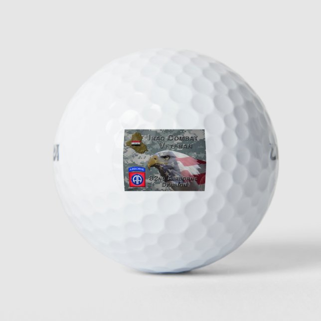 Balles De Golf 82e division aéroportée (Devant)