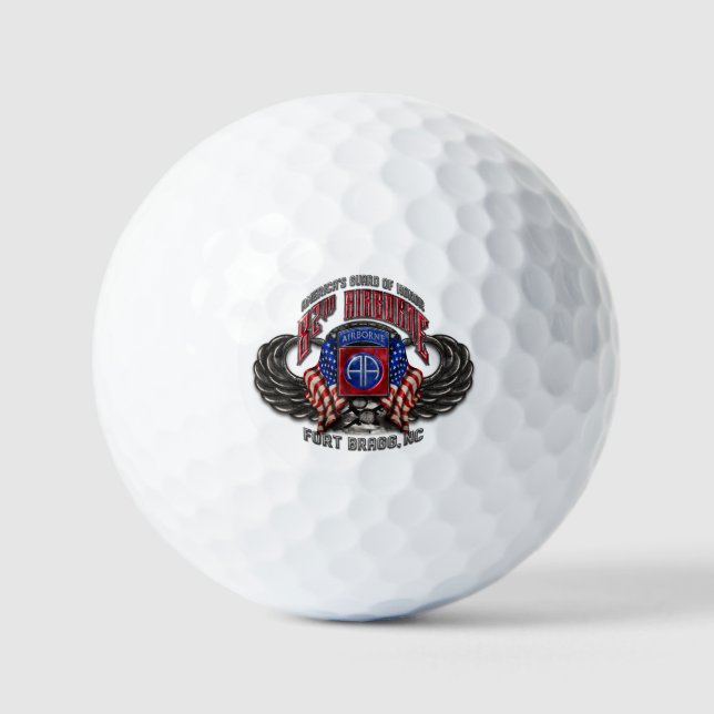 Balles De Golf 82e fort aéroporté Bragg (Recto)