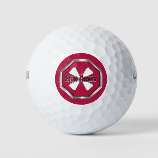 Balles De Golf 8e armée « Pacific Victors »   (Devant)