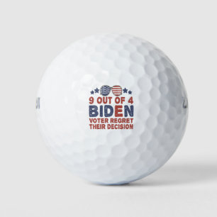 Balles De Golf 9 Électeurs De Biden Sur 4 Regrettent Leur Cadeau