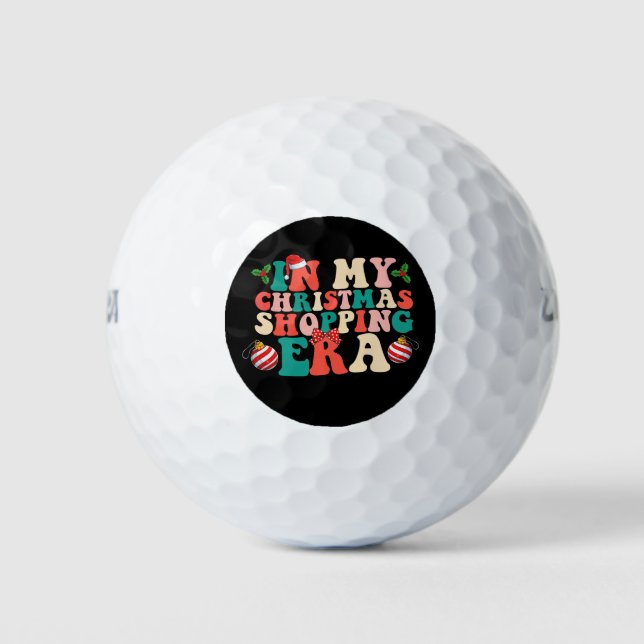 Balles De Golf A l'ère du shopping de Noël Super vacances (Devant)