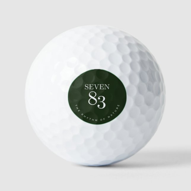 Balles de golf à logo Seven83 Signature  (Recto)