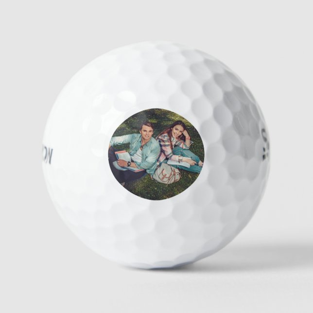 Balles de golf à photo professionnelle simple (Recto)