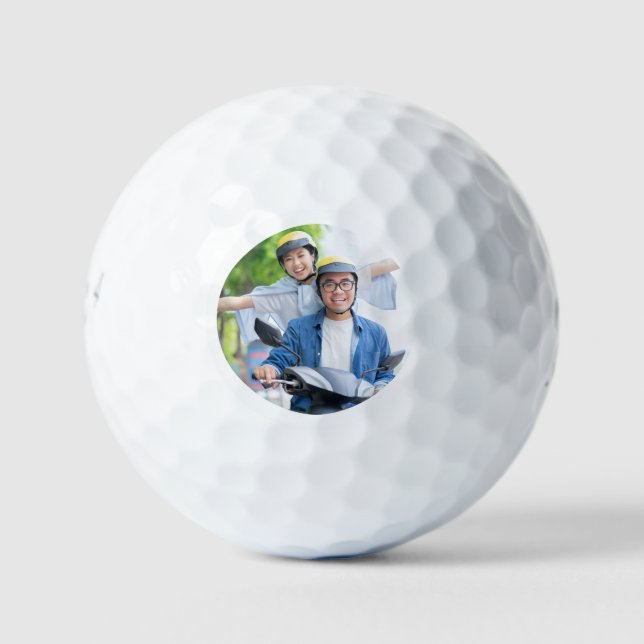 Balles de golf à photo professionnelle simple (Devant)