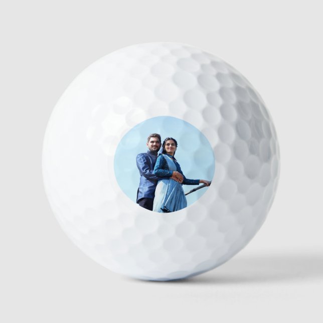 Balles de golf à photo professionnelle simple (Recto)