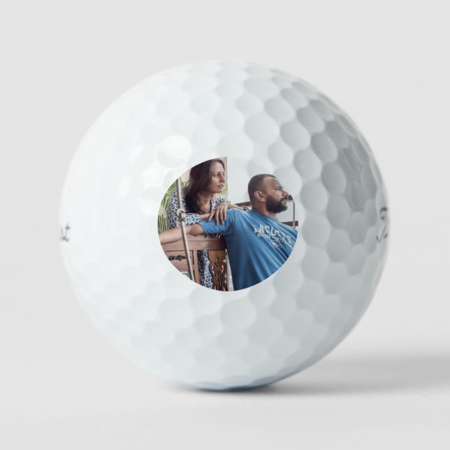 Balles de golf à photo professionnelle simple (Recto)