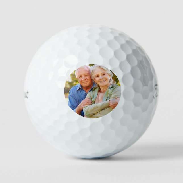 Balles de golf à photo professionnelle simple (Recto)