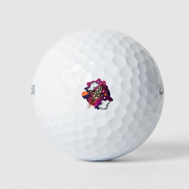 Balles De Golf À Travers La Galaxie (Devant)