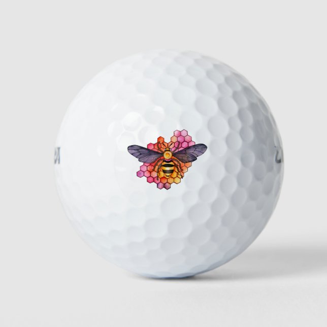 Balles De Golf Abeille à miel (Devant)