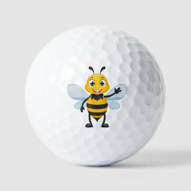 Balles De Golf abeille européenne (Recto)