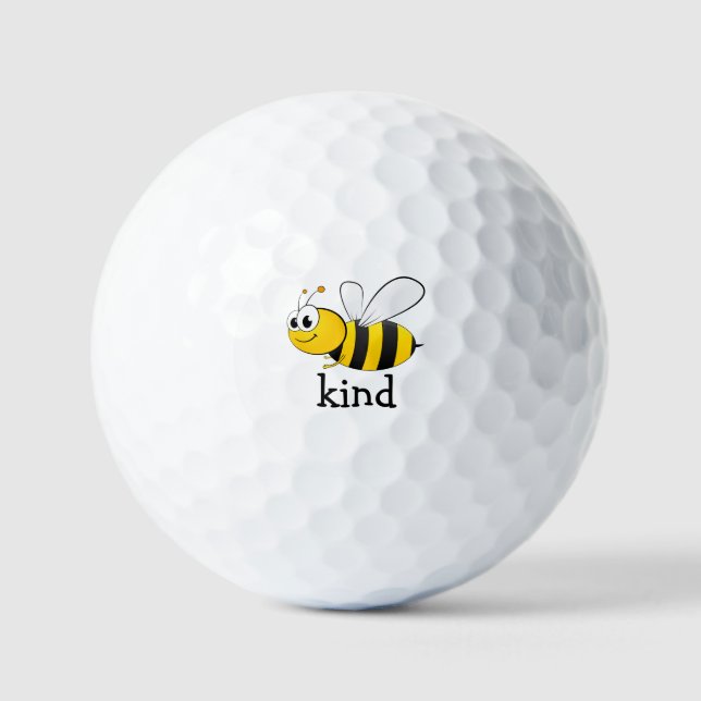 Balles De Golf Abeille mignonne (Recto)