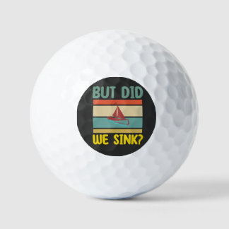 BALLES DE GOLF  ABER SIND WIR GESUNKEN, KREUZFAHRT