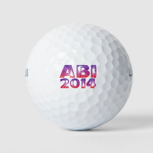 BALLES DE GOLF ABI 2014 (Devant)