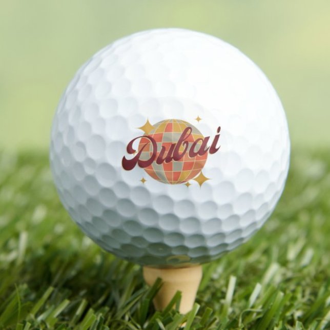 Balles De Golf Accessoire de golf de Dubaï golfeur  (Créateur téléchargé)