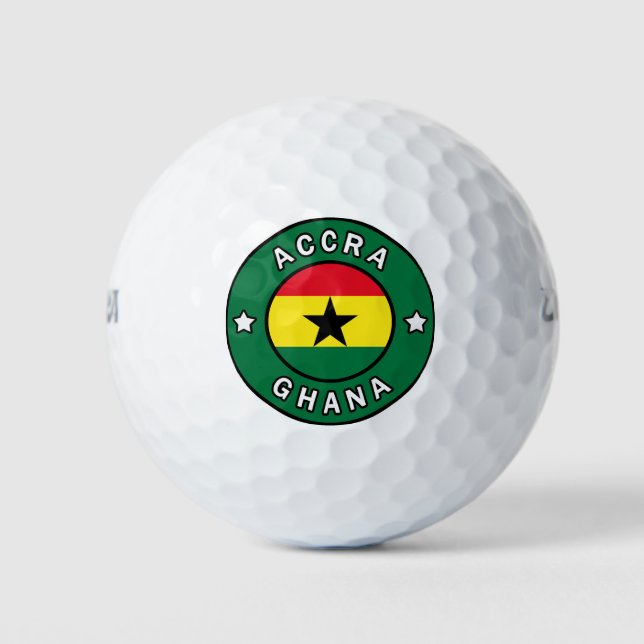 Balles De Golf Accra Ghana (Devant)