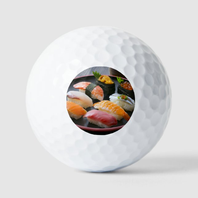 Balles De Golf acquer Luxury – Elegant Sushi Golf Ball (Recto)