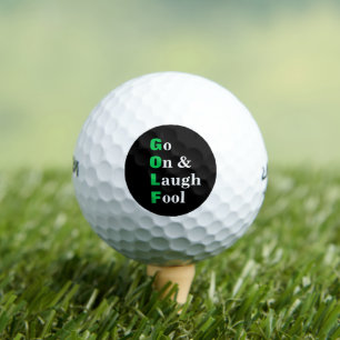 Balles De Golf Acronyme de golf amusant