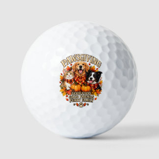 Balles De Golf Action de grâce pour amateur de animaux de compagn