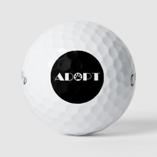Balles De Golf Adopter chien à patte