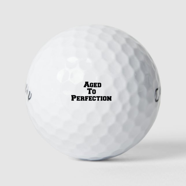 Balles De Golf Aged to perinfection (Devant)