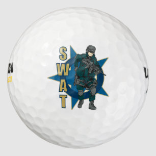 Balles De Golf Agent de police SWAT