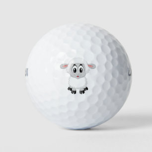 Balles De Golf Agneau mouton mignon animal de ferme bébé