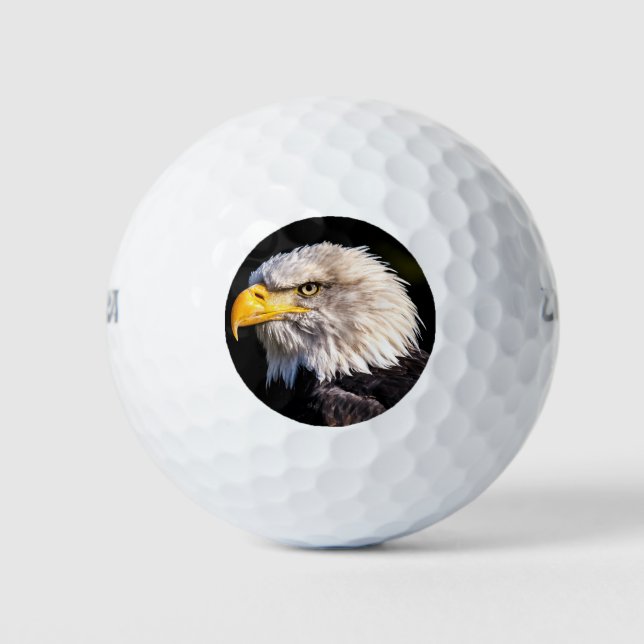 Balles De Golf Aigle de Bald (Devant)