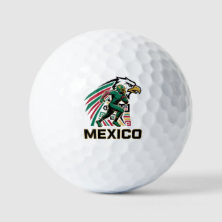 Balles De Golf Aigle de football du Mexique Fierté nationale Acti
