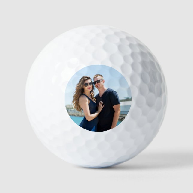BALLES DE GOLF AJOUTER UNE PHOTO POUR PERSONNALISER LE GOLF BALL (Recto)
