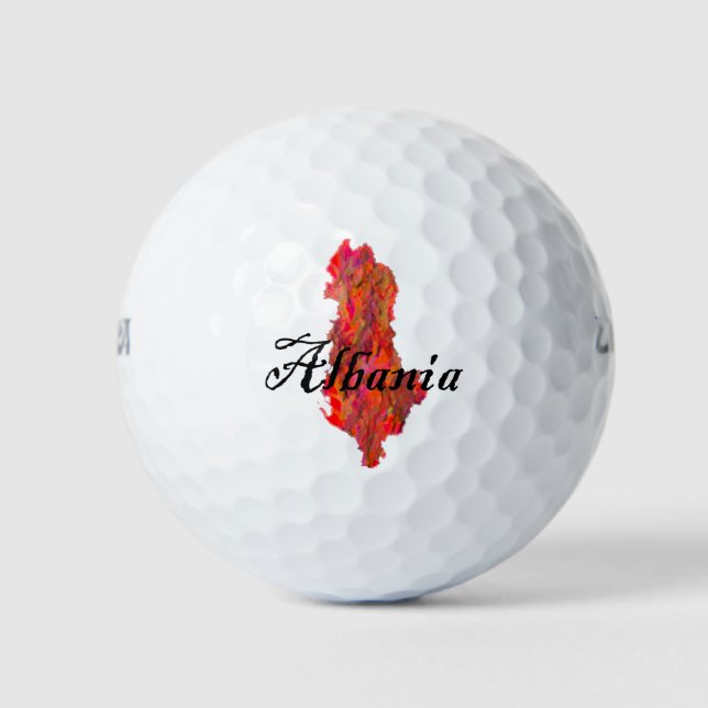 Balles De Golf Albanie (Devant)