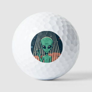 Balles De Golf Alien UFO