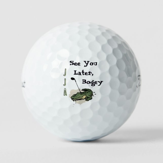 Balles de golf Allegator (Recto)