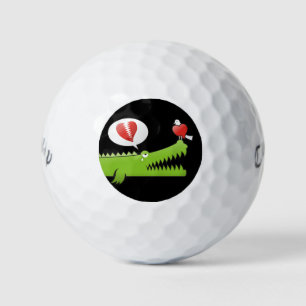 Balles De Golf Alligator en amour