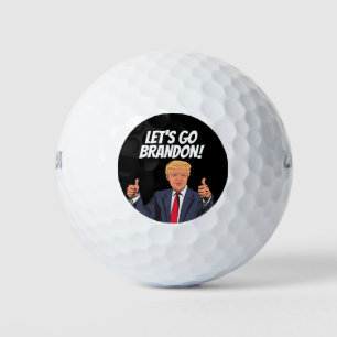 BALLES DE GOLF ALLONS BRANDON DONALD TRUMP GOLF BALLS