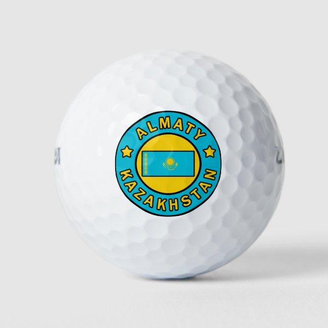Balles De Golf Almaty Kazakhstan (Devant)